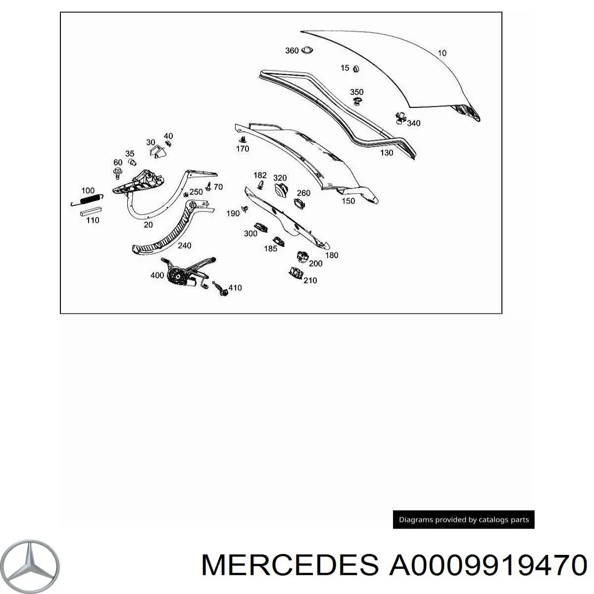 A0009919470 Mercedes 