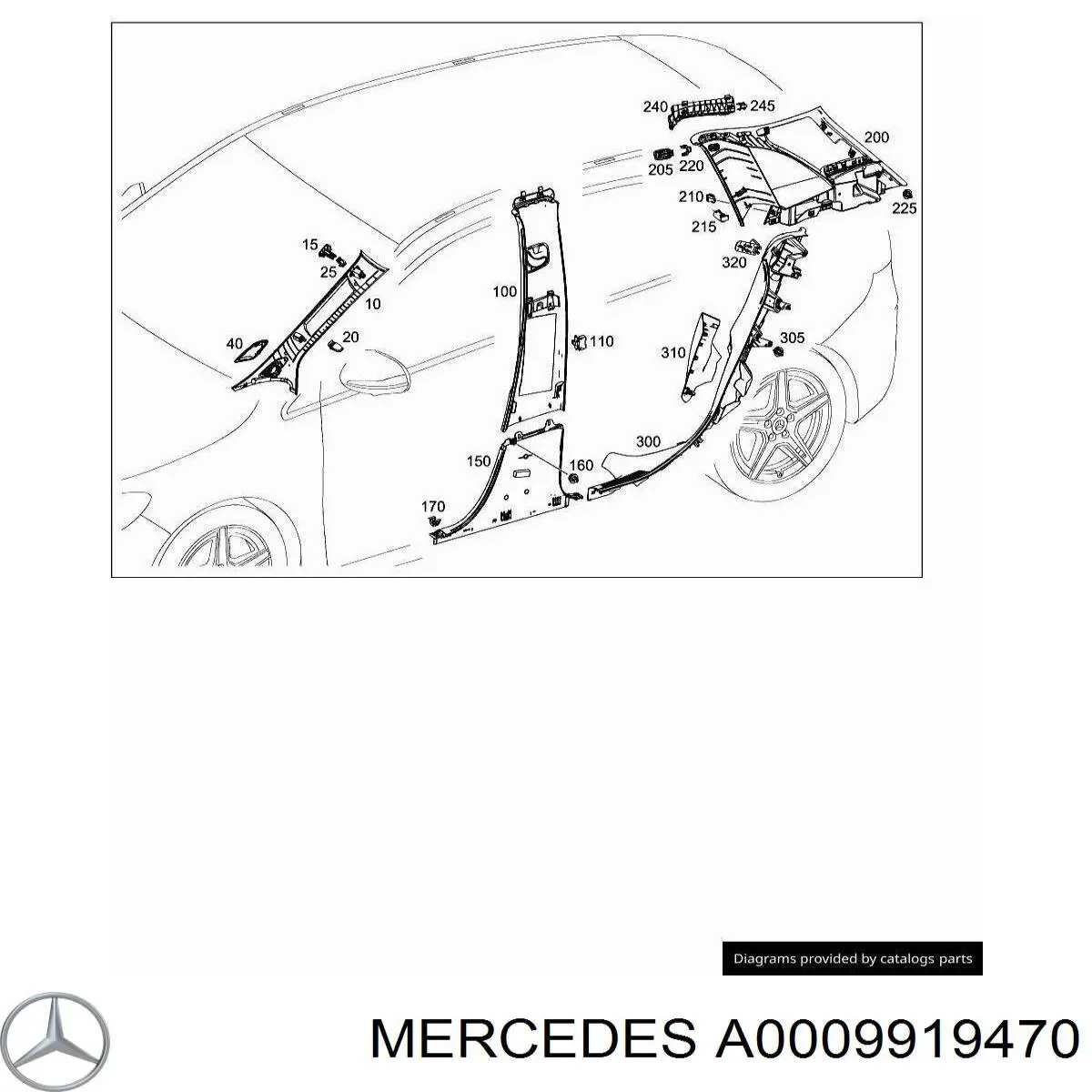 Comprar A0009919470 Mercedes 