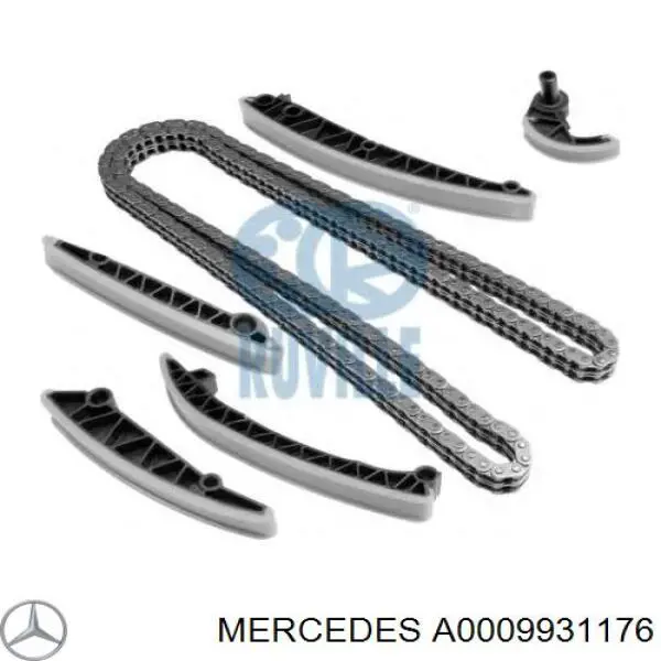 Cadena de distribución Mercedes A0009931176 precio, desde 64,30 EUR
