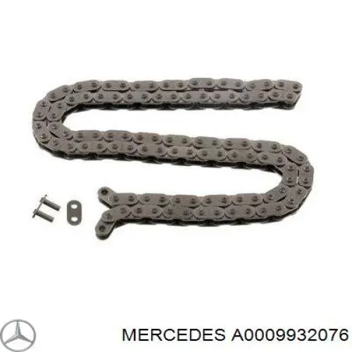 A0009932076 Mercedes cadena de distribución, eje de balanceo