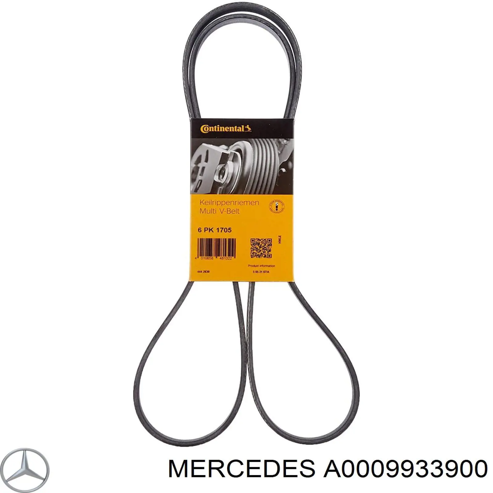 Correa de transmisión trapezoidal Mercedes A0009933900 precio, desde 14,26 EUR