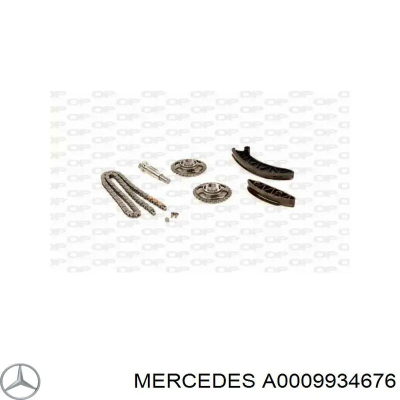 Cadena de distribución Mercedes A0009934676 precio, desde 81,43 EUR