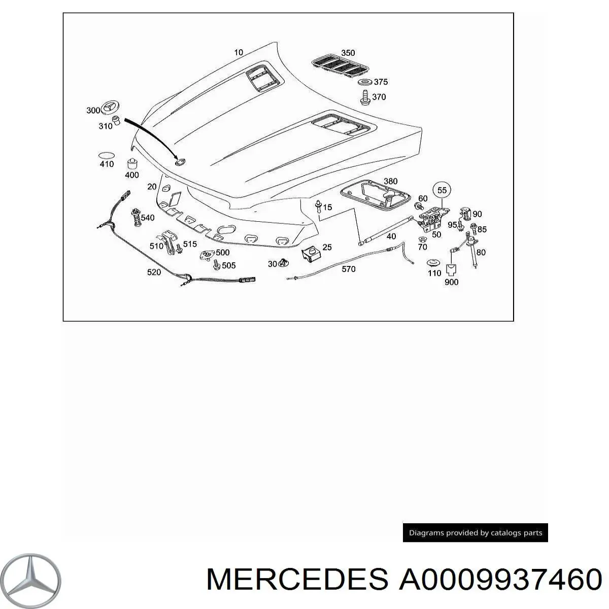 A0009937460 Mercedes