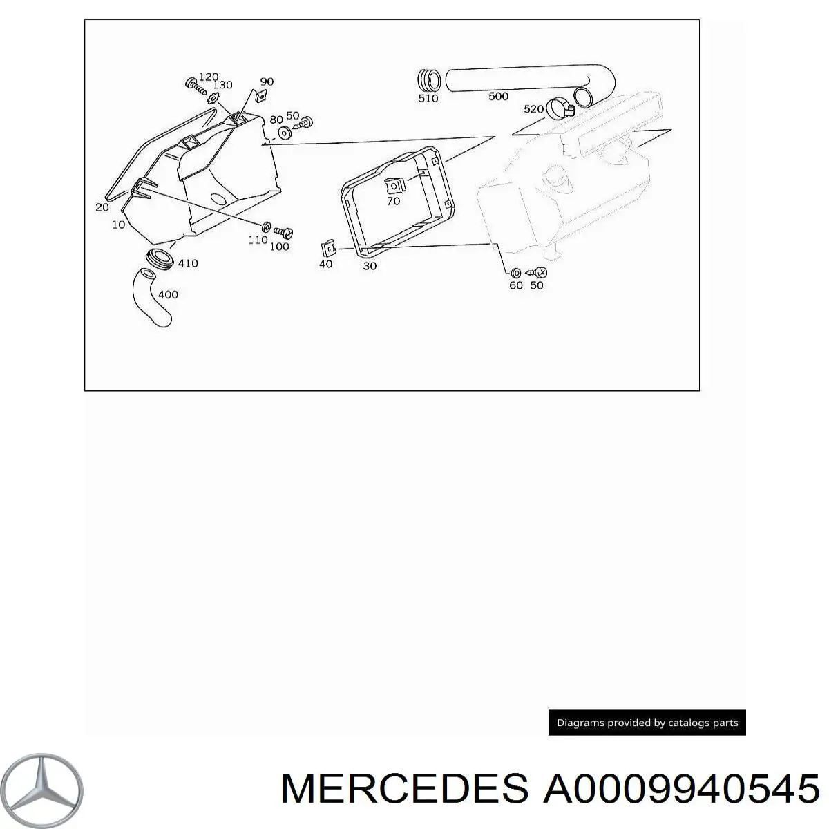  A0009940545 Mercedes