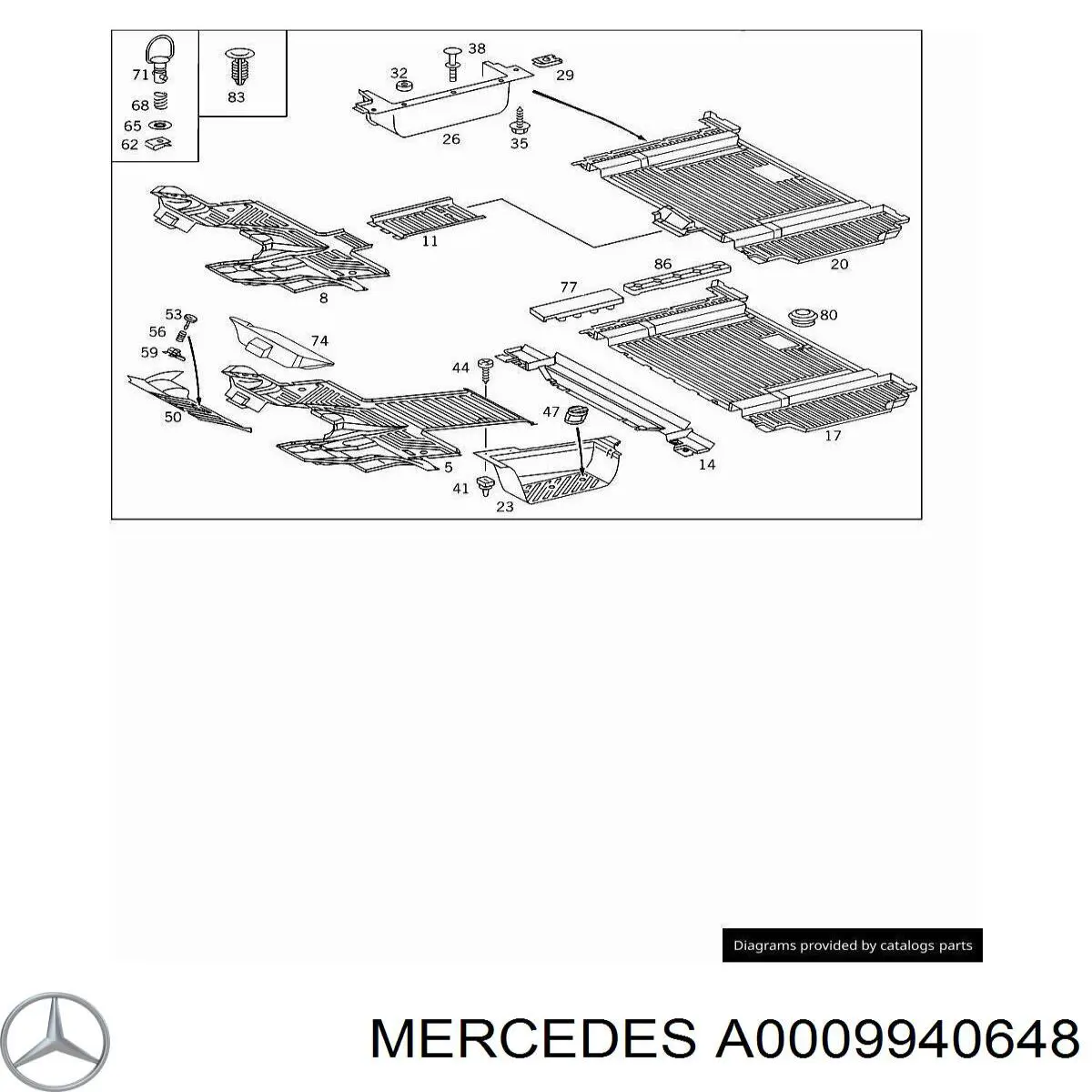  Mercedes A6319940151 precio, desde 2,77 EUR