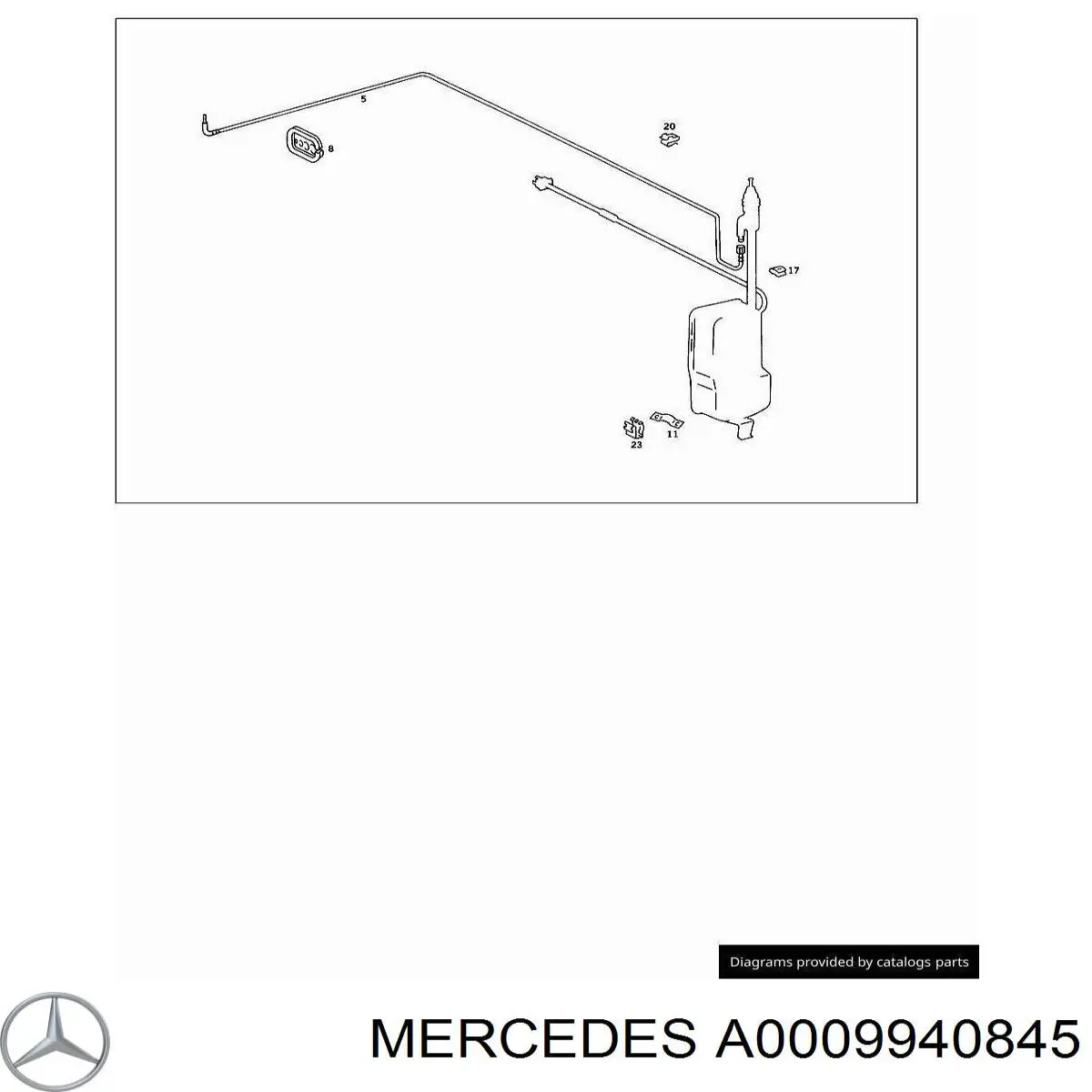 A0009940845 Mercedes