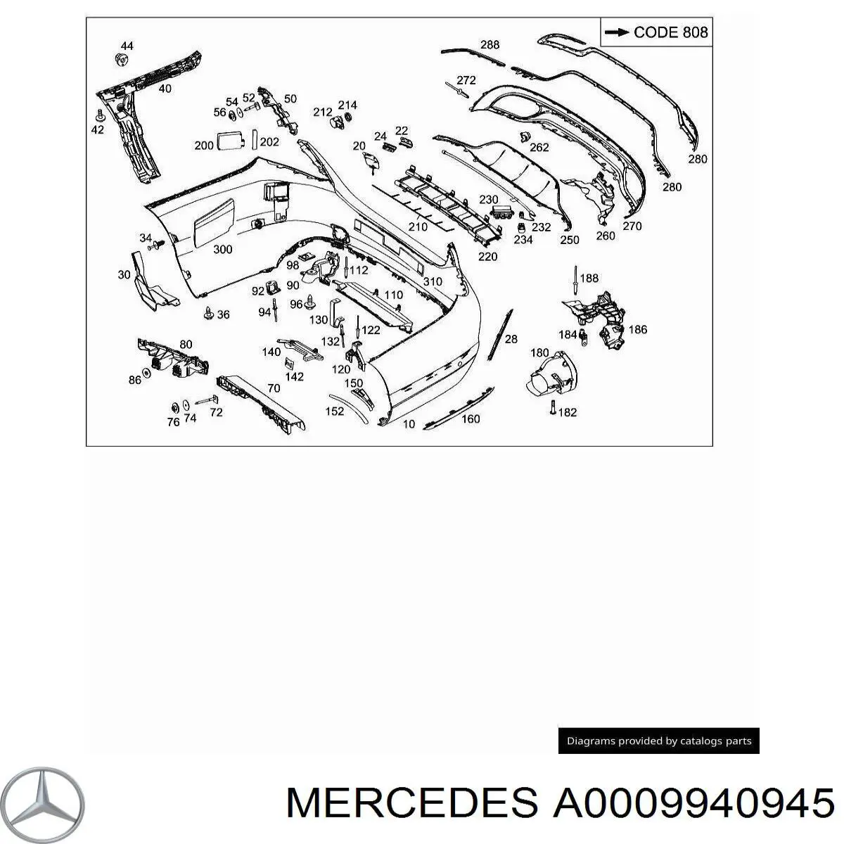 A0009940945 Mercedes