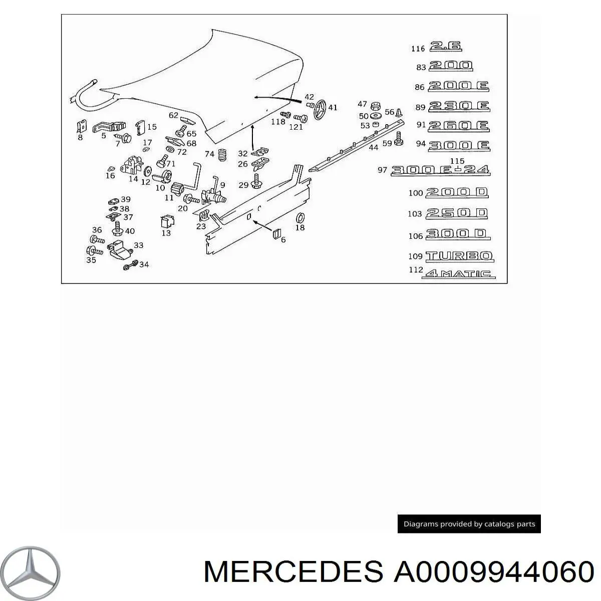 A0009944060 Mercedes