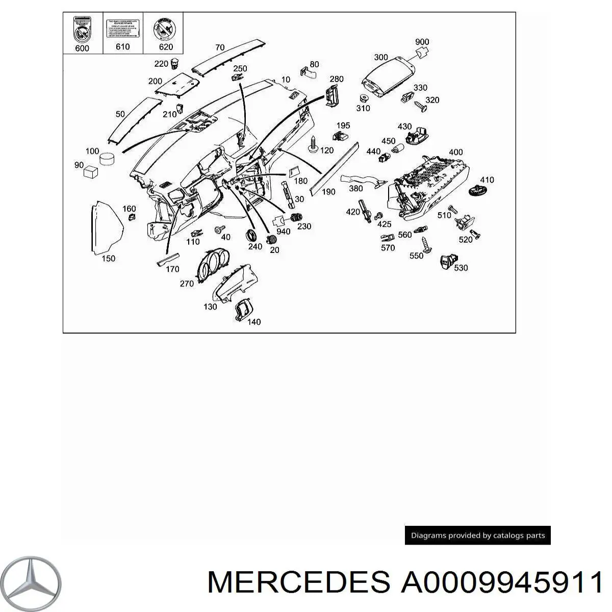 Comprar A0009945911 Mercedes 
