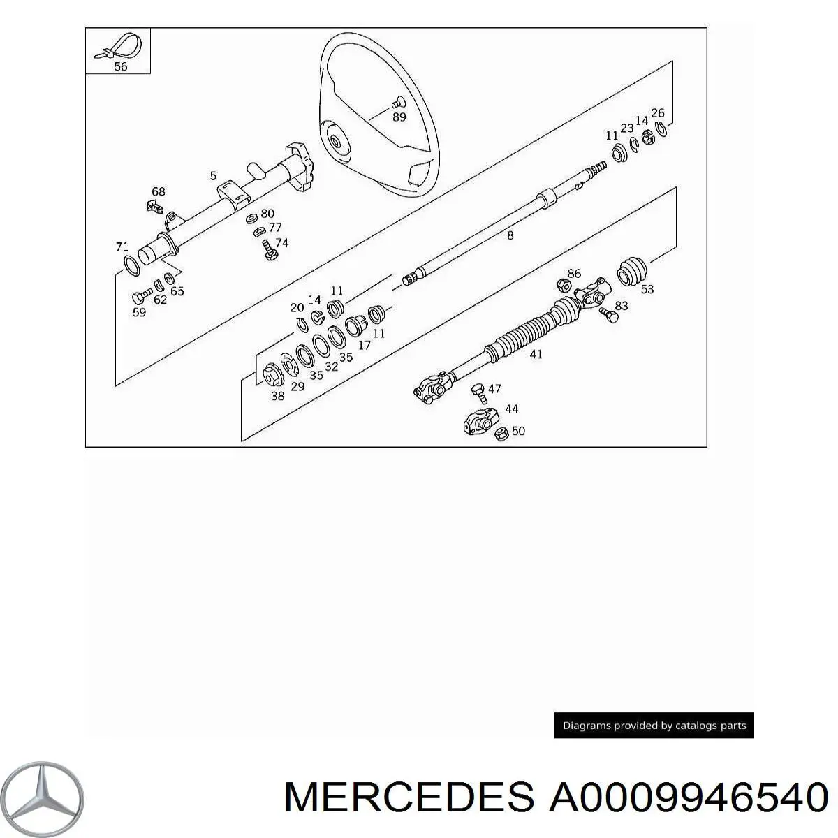 Comprar A0009946540 Mercedes 