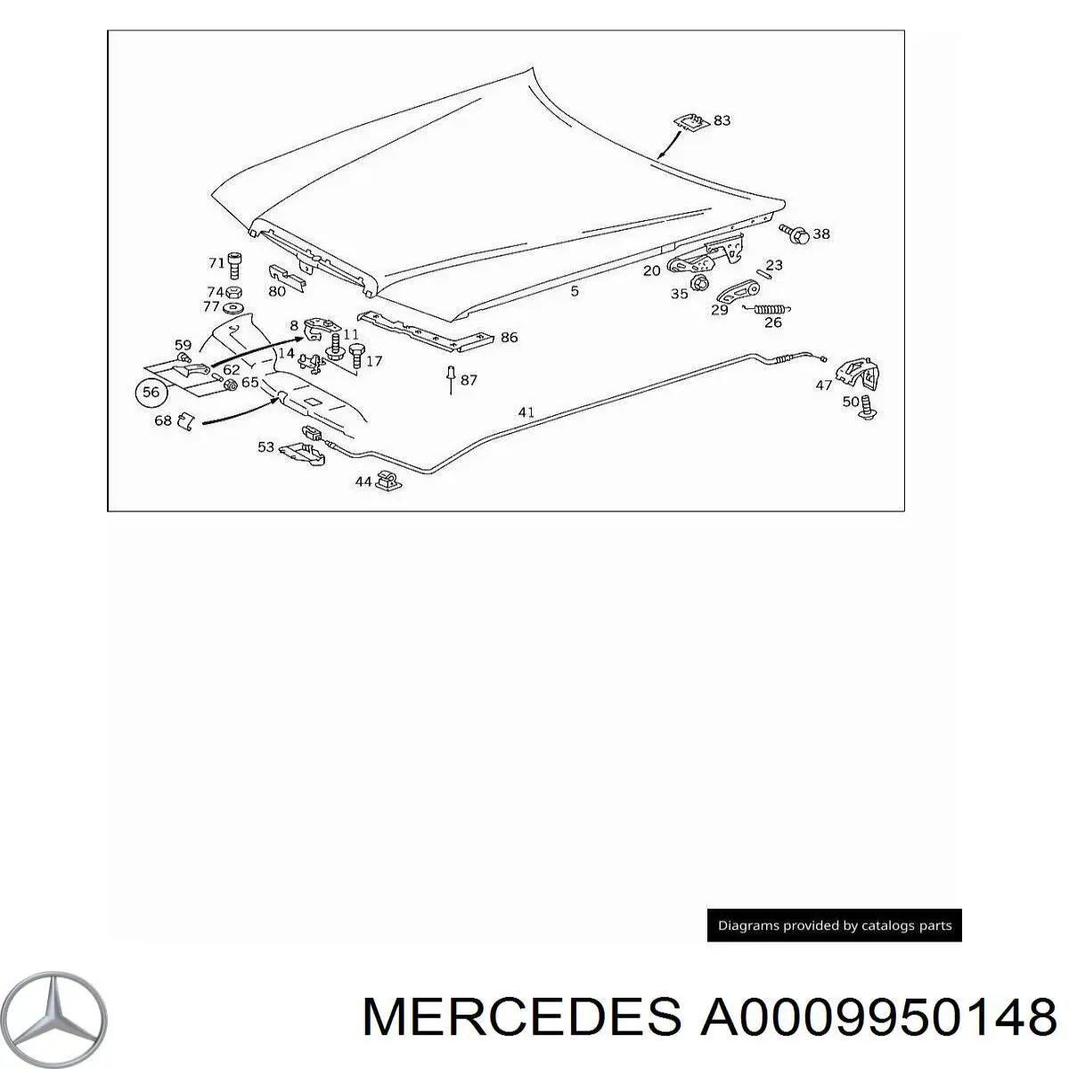  Mercedes A0009950148 precio, desde 4,90 EUR