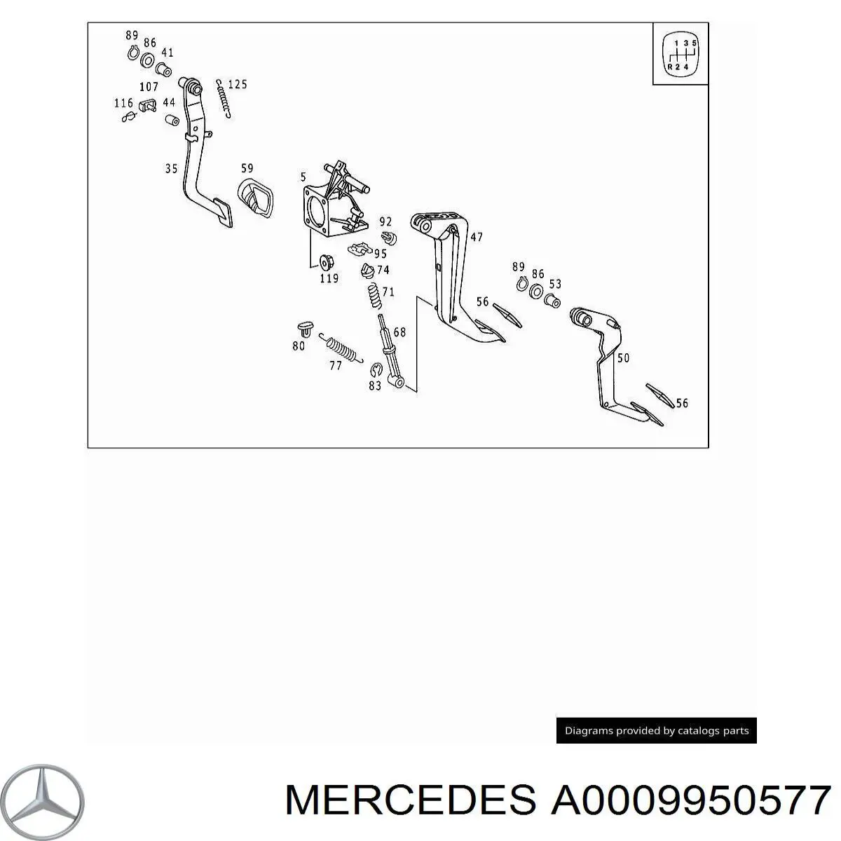 A0009950577 Mercedes