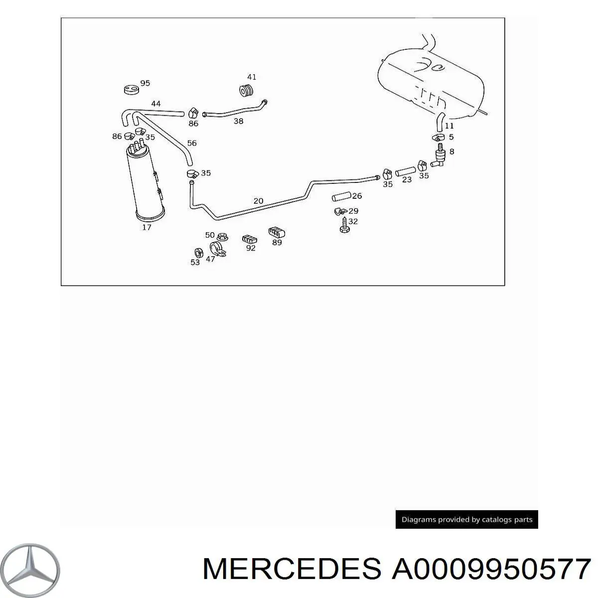 Comprar A0009950577 Mercedes 