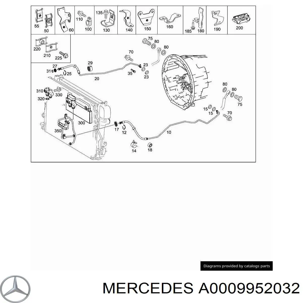 A0009952032 Mercedes