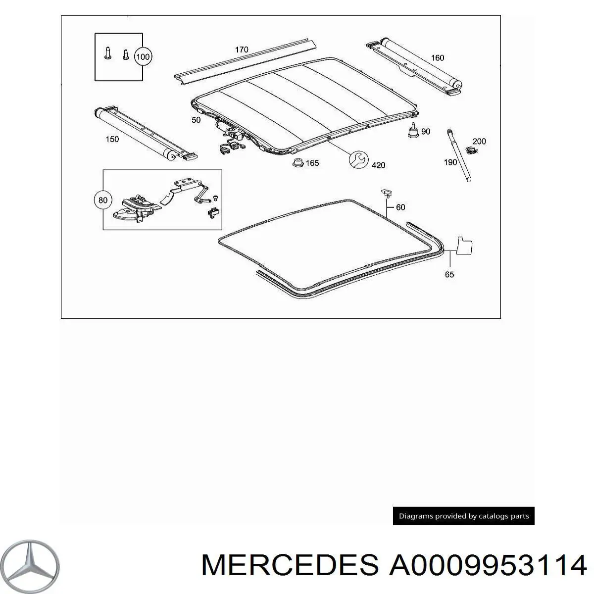 A0009953114 Mercedes