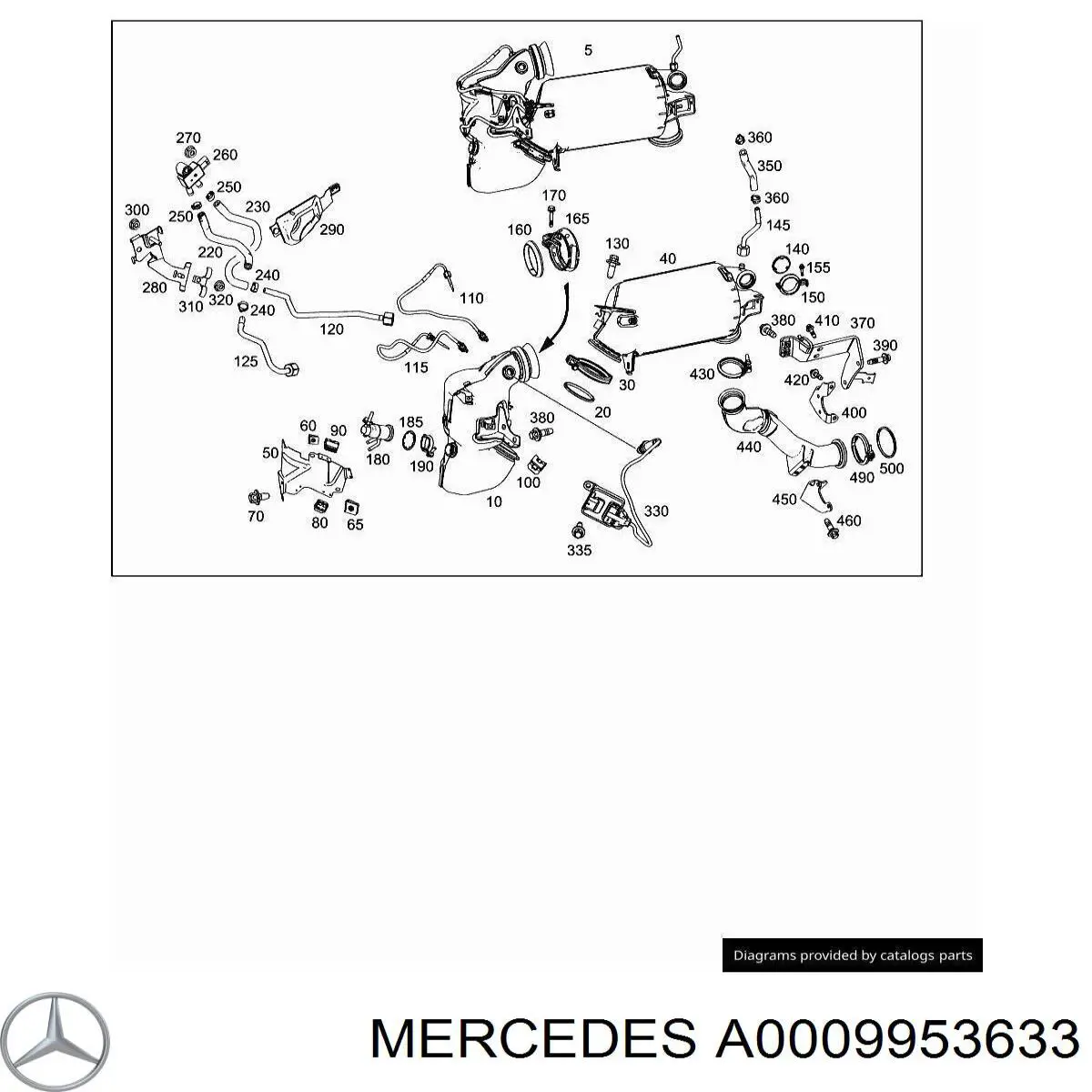  Mercedes A0009953633