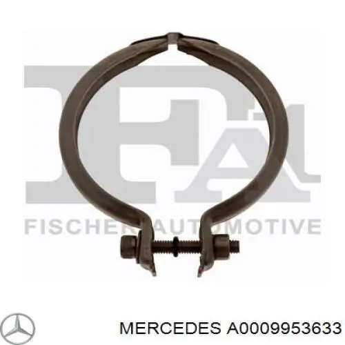 Comprar A0009953633 Mercedes Abrazadera de fijación del catalizador a la turbina
