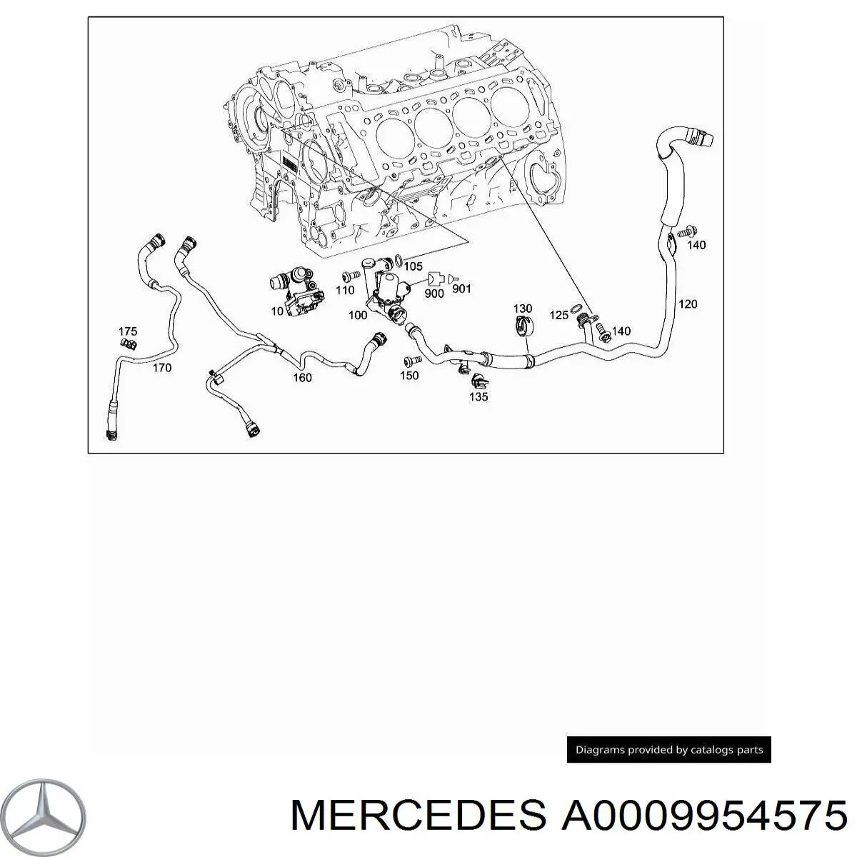 A0009954575 Mercedes