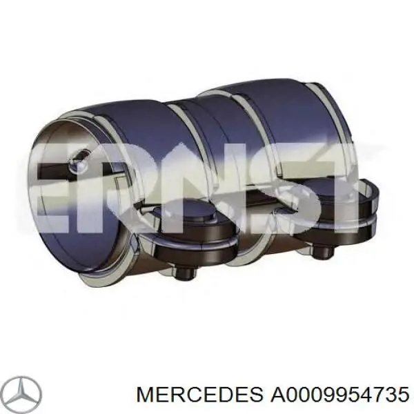 Comprar A0009954735 Mercedes Abrazadera de sujeción delantera