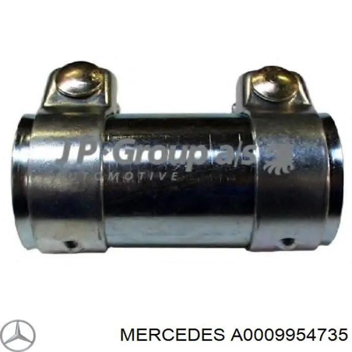 Abrazadera delantera del silenciador Mercedes A0009954735 precio, desde 11,77 EUR