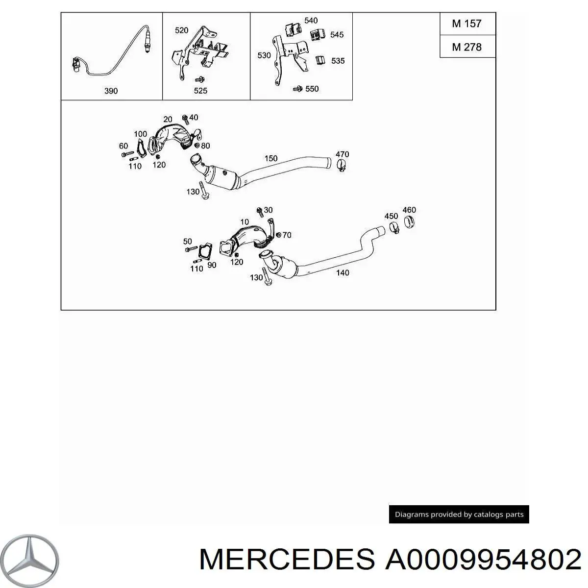 Comprar A0009954802 Mercedes 