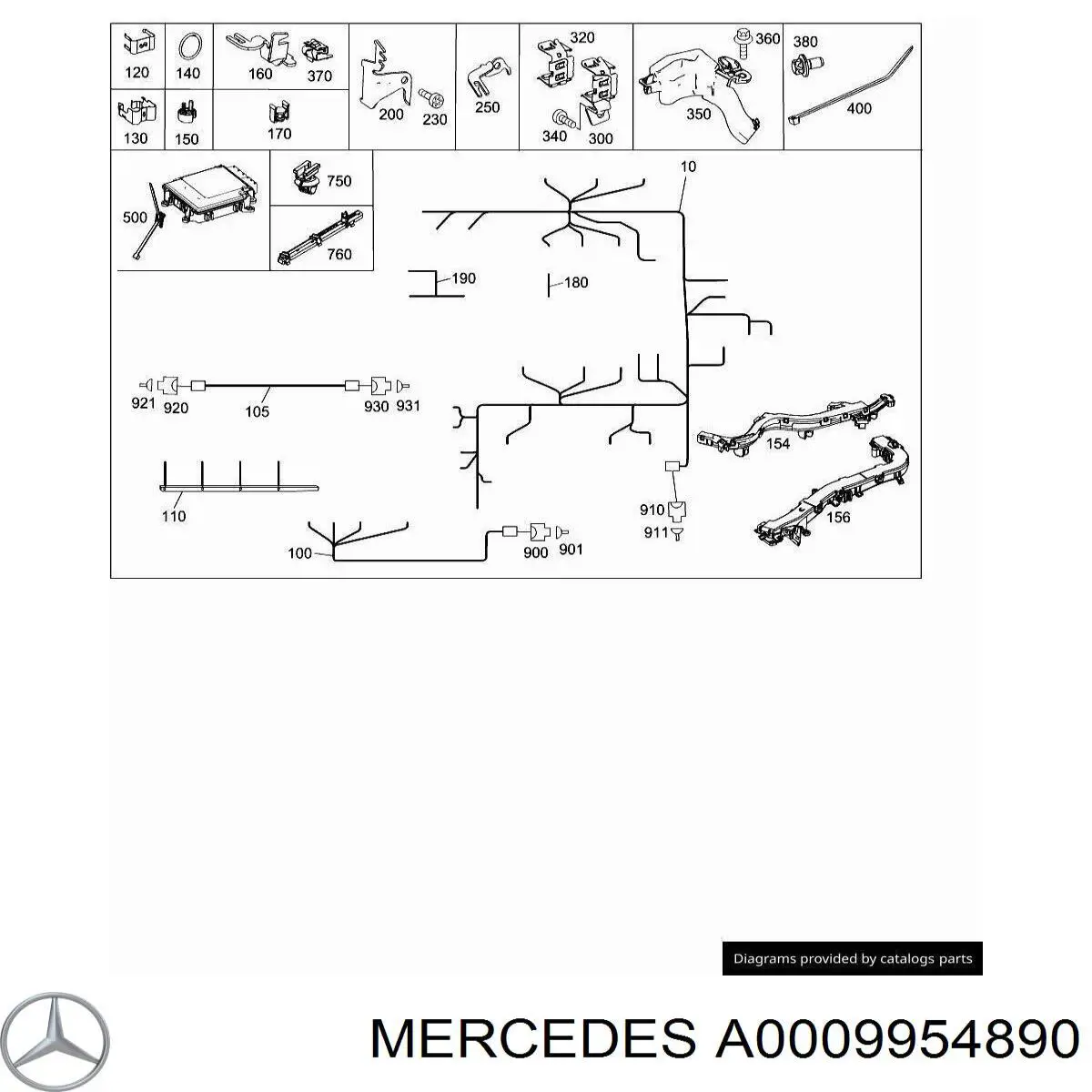 0009954890 Mercedes