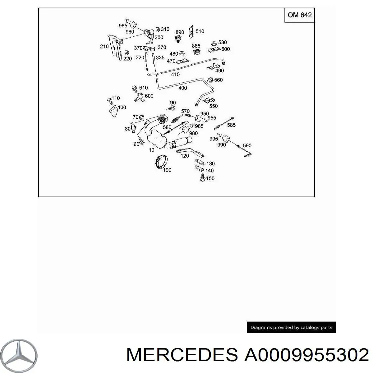 Comprar A0009955302 Mercedes 