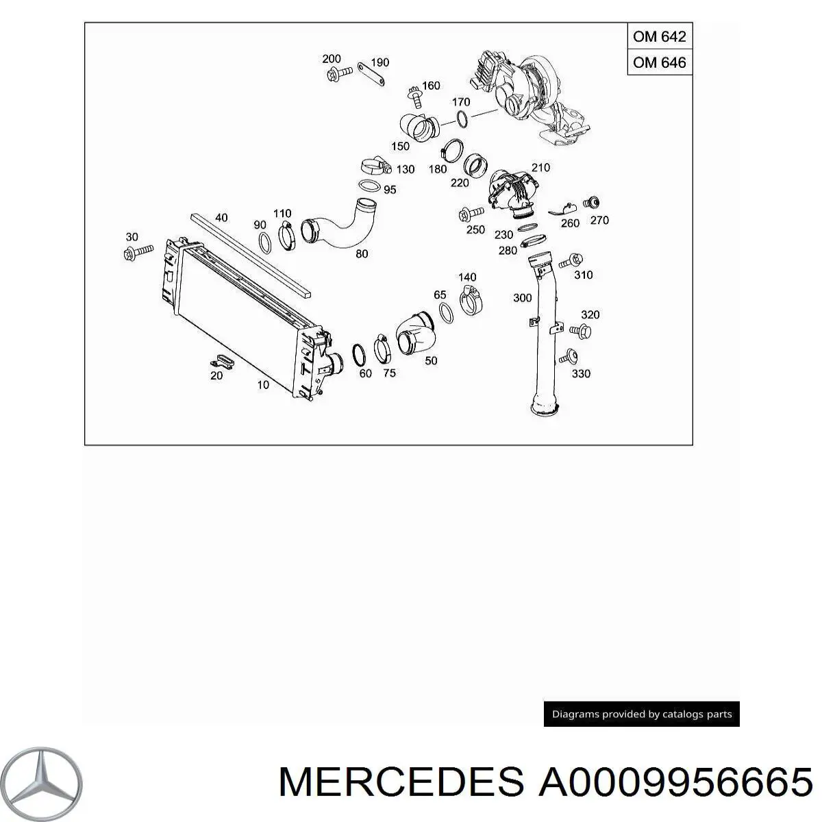  A0009956665 Mercedes