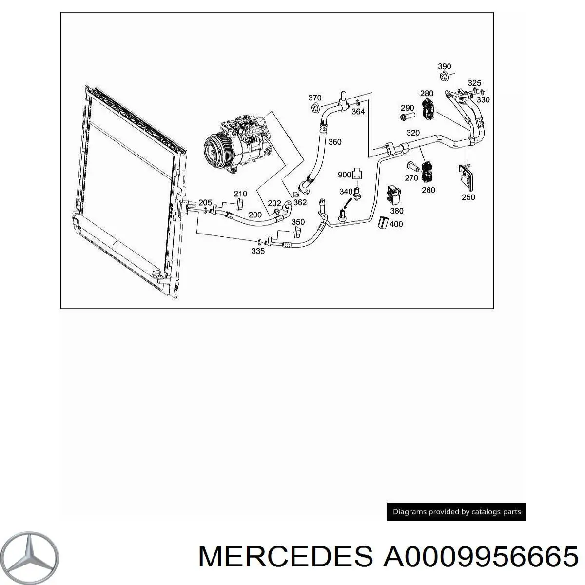  Mercedes A0009956665