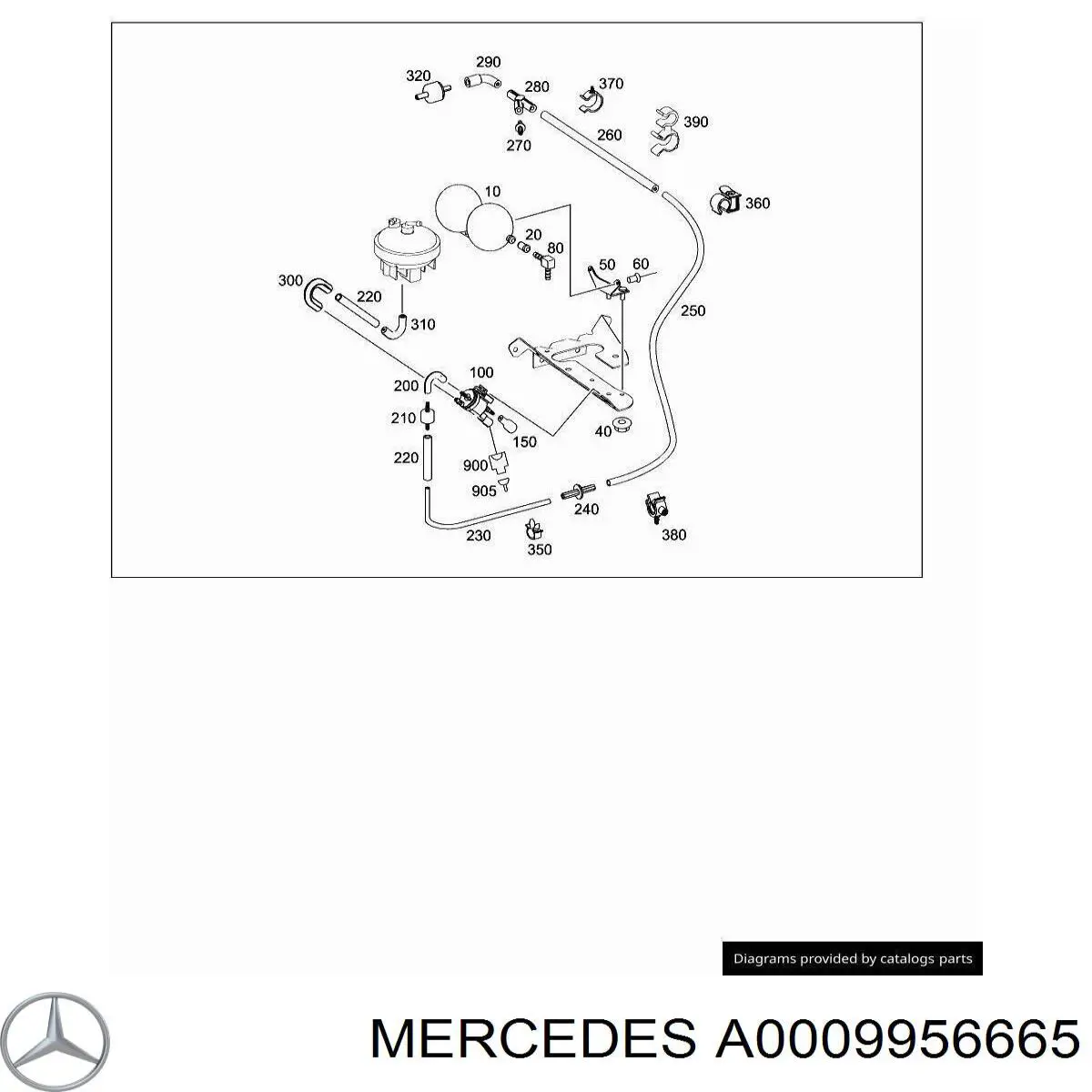 Mercedes A0009956665 precio, desde 5,51 EUR