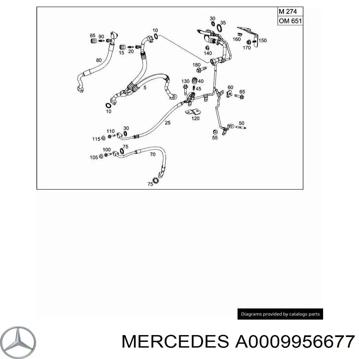 A0009956677 Mercedes