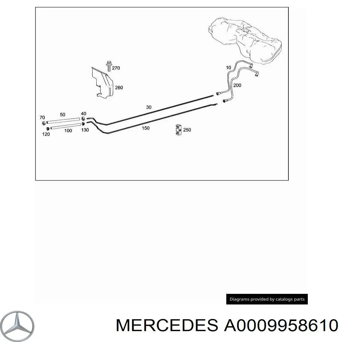 Comprar A0009958610 Mercedes 