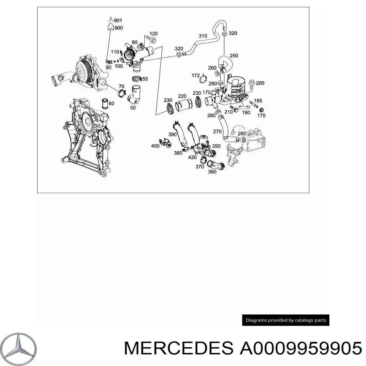  Mercedes A0009959905 precio, desde 9,71 EUR