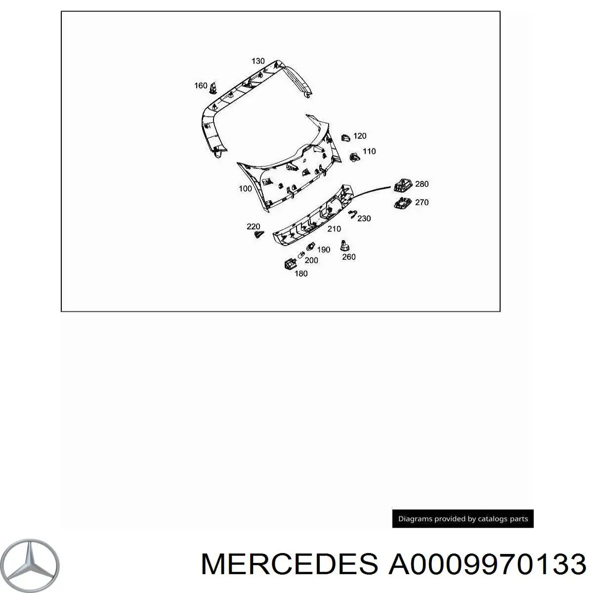 A0009970133 Mercedes