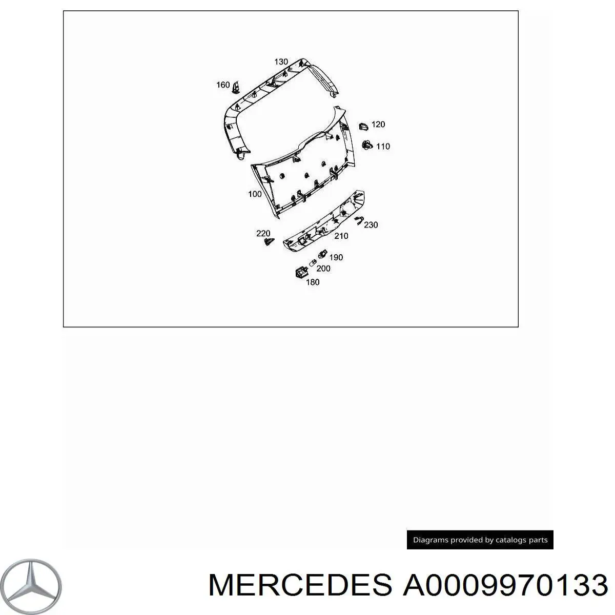  Mercedes A0009970133 precio, desde 4,36 EUR