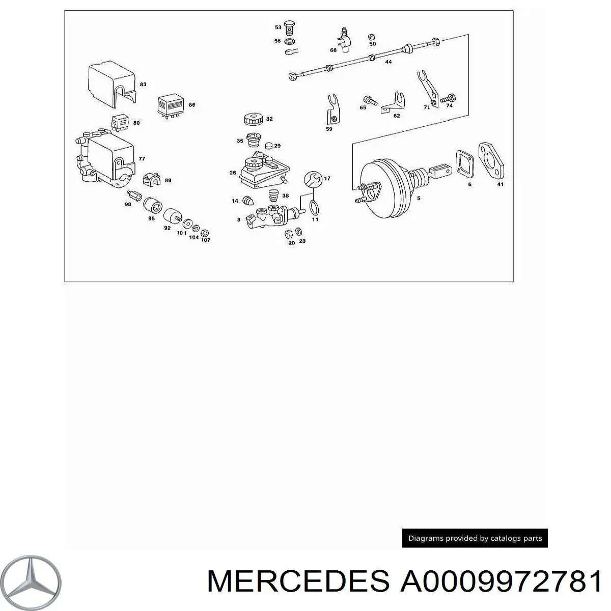  A0009972781 Mercedes