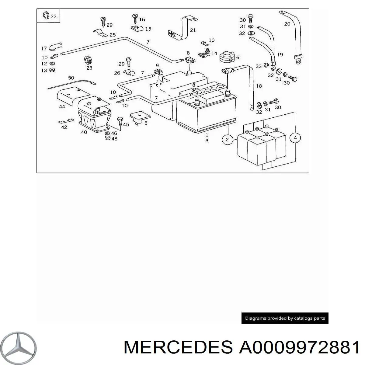  Mercedes A0009972881 precio, desde 5,63 EUR