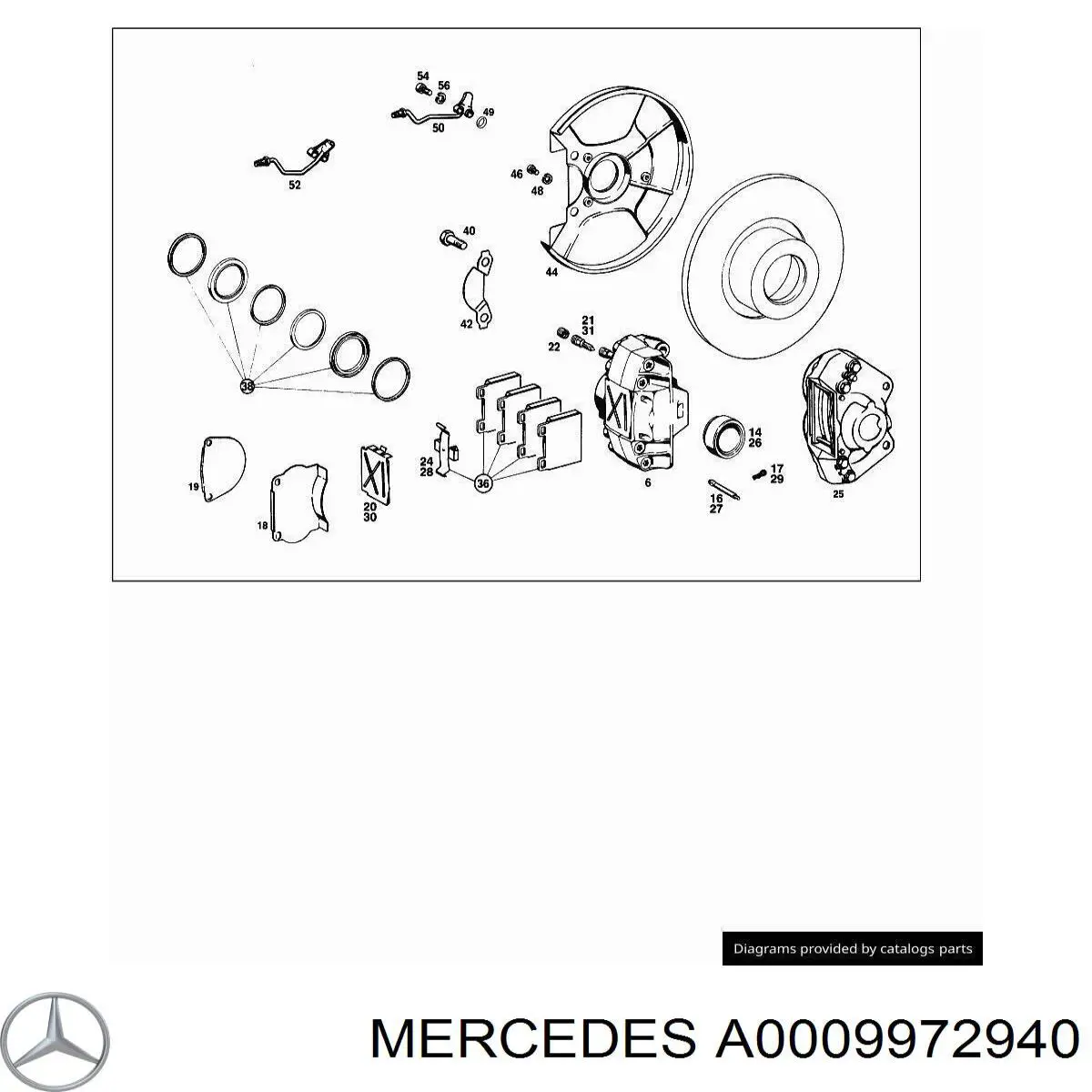 A0009972940 Mercedes 