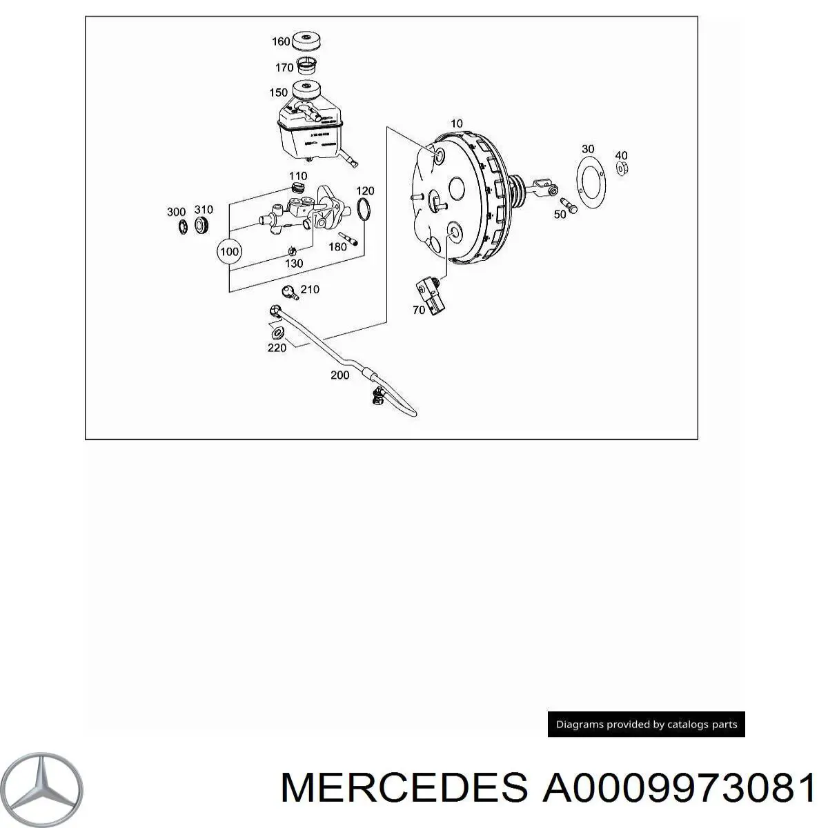 A0009973081 Mercedes