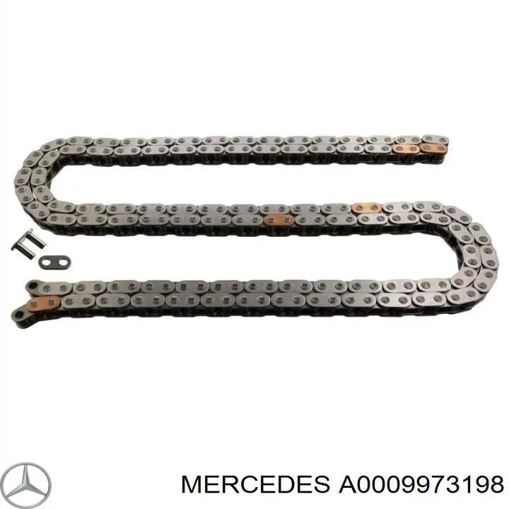Eslabón de unión de cadena Mercedes A0009972898