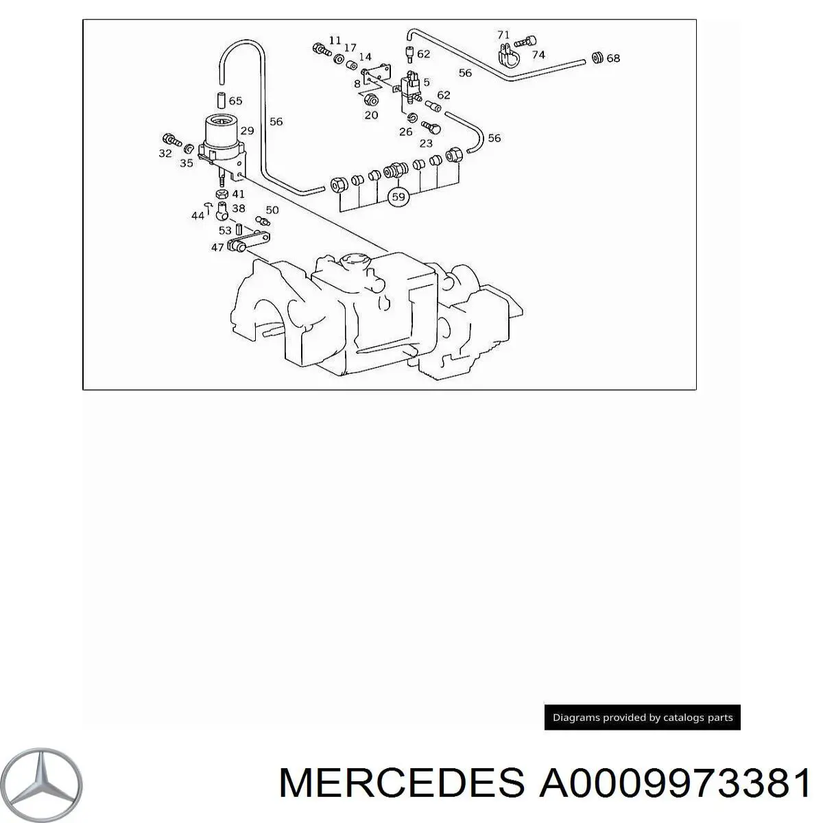  Mercedes A0009973381 precio, desde 4,57 EUR