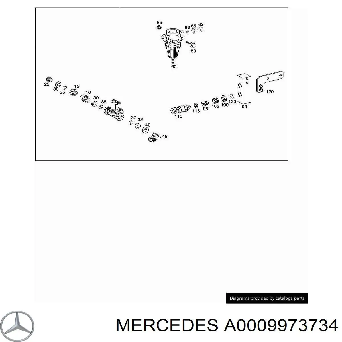 A0009973734 Mercedes