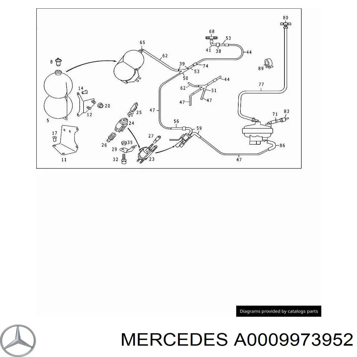 0009973952 Mercedes