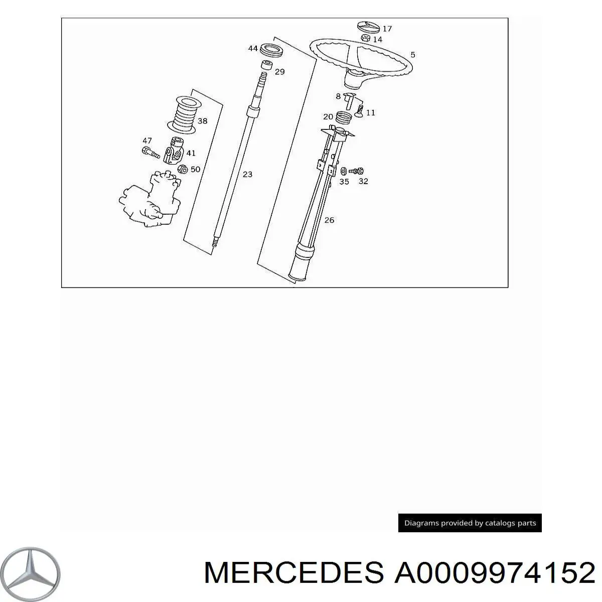 A0009974152 Mercedes