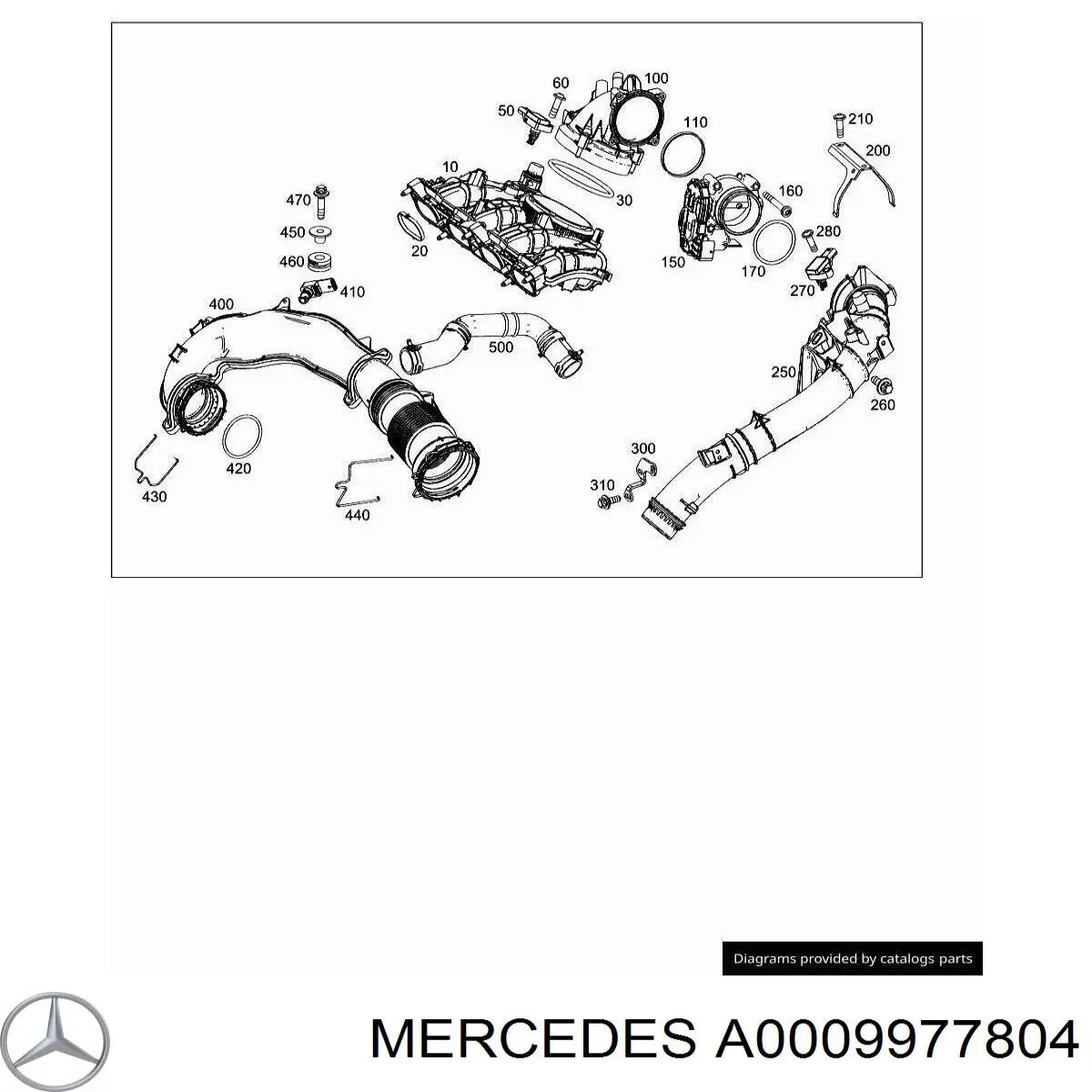 A0009977804 Mercedes