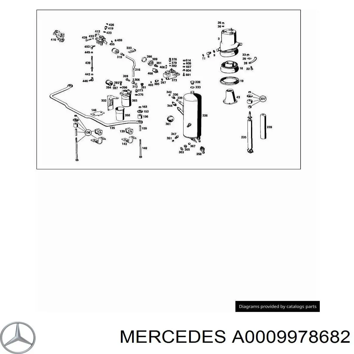  Mercedes A0009978682 precio, desde 56,72 EUR
