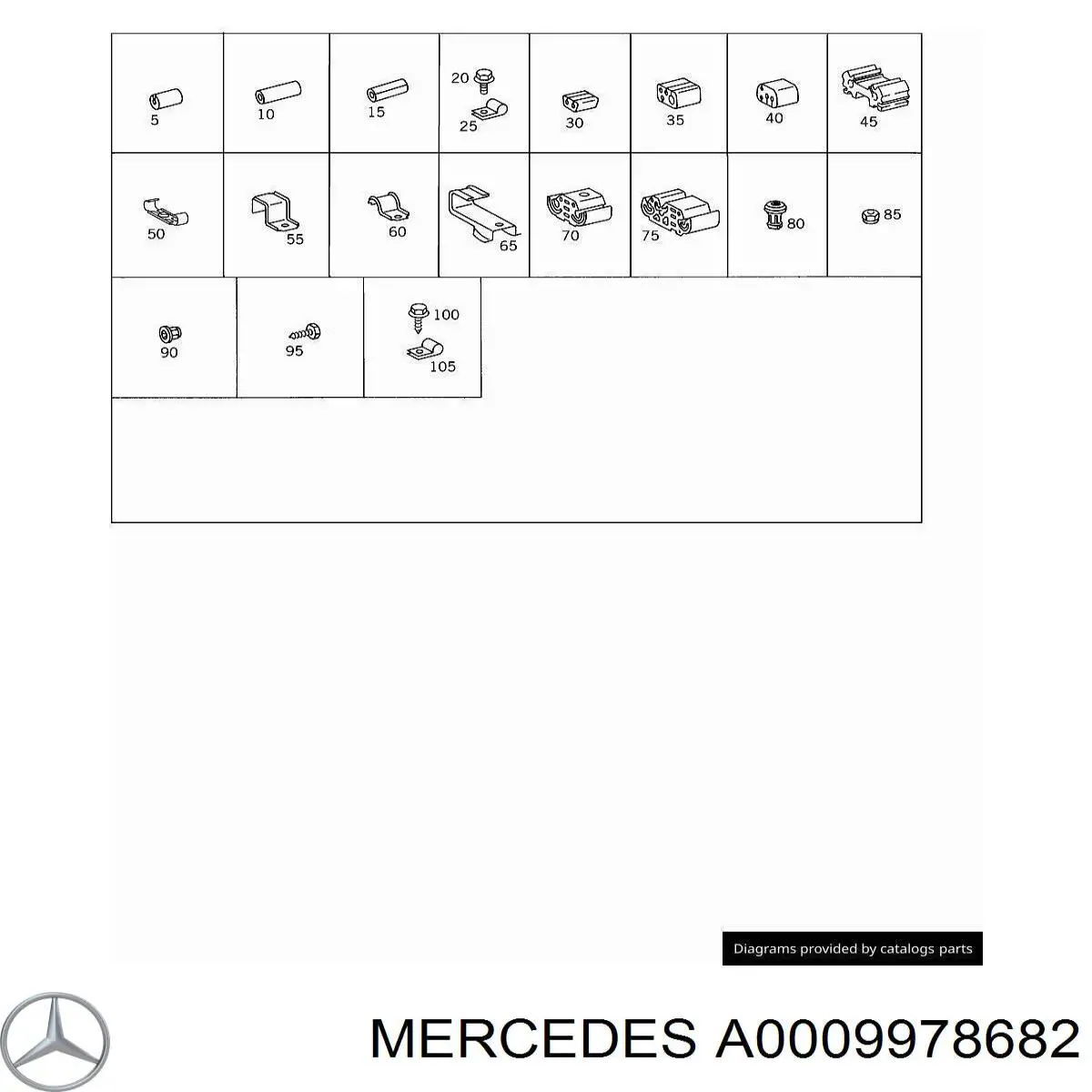 A0009978682 Mercedes 