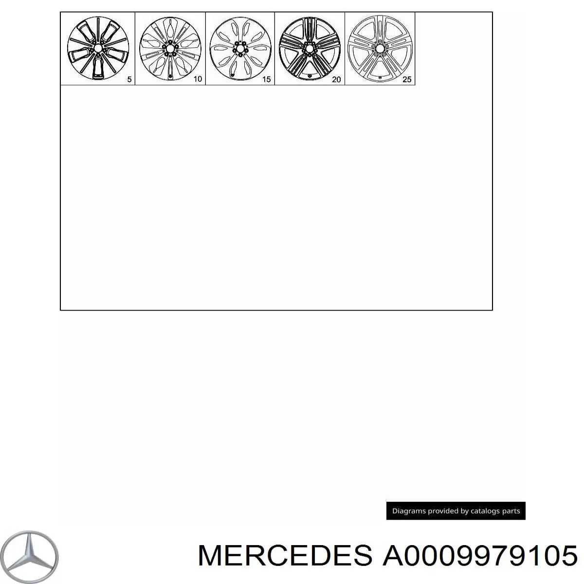 Comprar A0009979105 Mercedes 