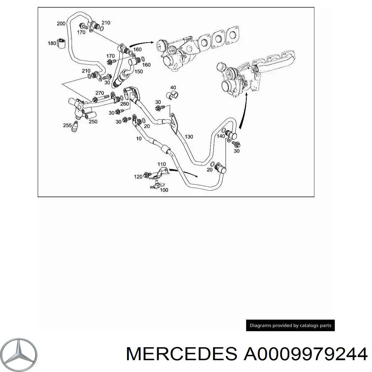 A0009979244 Mercedes