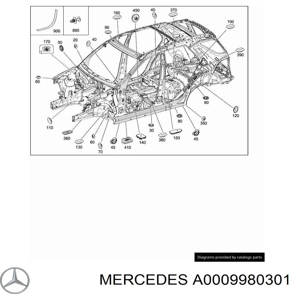 Comprar A0009980301 Mercedes 